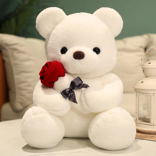 Cute Teddy bear with Rose- A Sweet Valentines Gift They'll Love